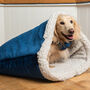Velour Dog Snuggle Beds, thumbnail 6 of 12
