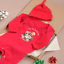 My 1st Christmas Romper And Hat Set For Baby, thumbnail 1 of 4