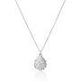 Gaia 18ct Gold Vermeil Oyster Shell And Pearl Necklace, thumbnail 6 of 9