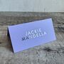 Wedding Table Personalised Guests Place Card Real Metallic Foil, thumbnail 3 of 12