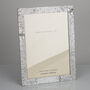 Honeycomb Cast Pewter Photo Frame, thumbnail 4 of 6