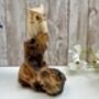 Wooden Owl Ornament Driftwood Sculpture Tawny Owl Gift, thumbnail 8 of 8