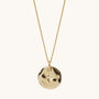 August Birthstone Necklace 18ct Gold Plate, thumbnail 2 of 6