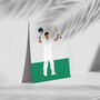 Alastair Cook England Cricket Poster Print, thumbnail 2 of 4