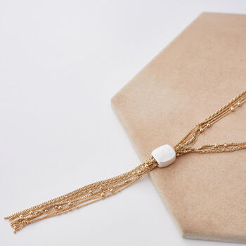 Multi Strand Chain Pendant Necklace, 3 of 3