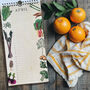 Fruit And Vegetable Perpetual Calendar, Dates To Remember Wall Calendar, thumbnail 3 of 5