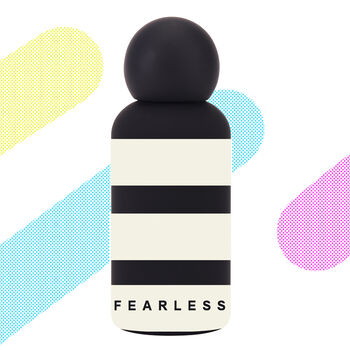 'Fearless' Mum Round Head Insulated Steel Water Bottle, 12 of 12