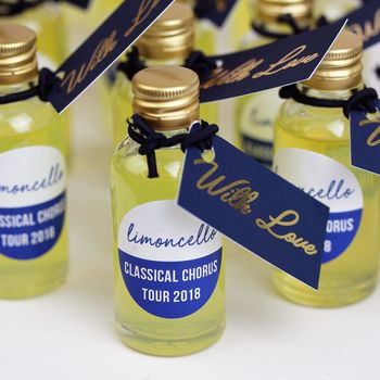 Personalised Limoncello Wedding Favours, 3 of 4