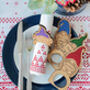 Personalised Christmas Gonk Gnome Painted Napkin Rings, thumbnail 2 of 4