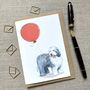 Personalised Old English Sheepdog Birthday Card, thumbnail 1 of 4