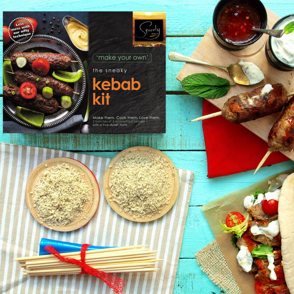 Make Your Own Sneaky Kebab Kit By Designa Sausage Spicely Does It 