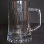 Personalised 80th Birthday Gift Balloon Stein Glass, thumbnail 3 of 5