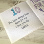 Personalised Sister Wedding Book Card, thumbnail 4 of 6