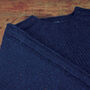 Fraser Navy Chunky Supersoft Lambswool Scottish Jumper, thumbnail 5 of 9