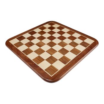 Premium Sheesham Wood Chess Board 21 X 21” By Uber Games ...