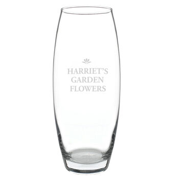Personalised New Home Flower Bullet Vase, 2 of 2