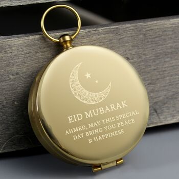 Personalised Ramadan And Eid Compass Gift, 2 of 3