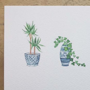 Happy House Plant Print, 2 of 3