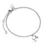 Barbie Sterling Silver Silhouette Bracelet, thumbnail 1 of 3