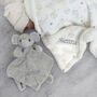 Personalised Unisex Ellie Comforter Sherpa Blanket Set, thumbnail 3 of 9