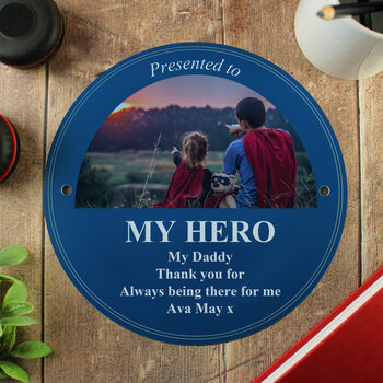 Personalised Father's Day Heritage Plaque, 3 of 5