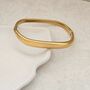 Square Gold Bangle, thumbnail 2 of 7