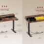 Electric Standing Desk With Power Strip Monitor Stand, thumbnail 2 of 9