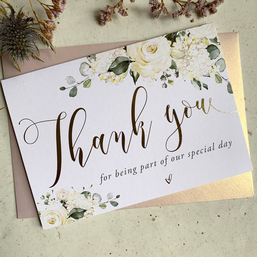 Guest Thank You Card | Thank You Card, 1 of 3