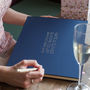 Beautifully Bespoke Guest Book In Opulent Colours, thumbnail 6 of 10