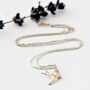 Silver Swallow Necklace, thumbnail 2 of 12