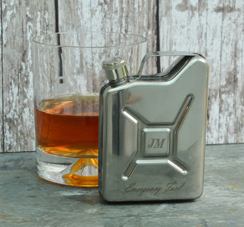 Personalised Petrol Can Hip Flask, 5 of 10