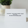 Insta Husband Funny Valentines Day Card, thumbnail 4 of 4