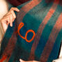 Personalised Chunky Gradient Check Scarf, thumbnail 8 of 10