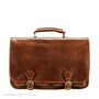 Personalised Men's Leather Briefcase Satchel 'Jesolo3', thumbnail 2 of 11