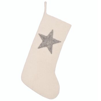 Handmade Felt Christmas Stocking, 3 of 3