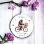 Personalised Mother's Day Gorilla Riding Floral Bike, thumbnail 1 of 2