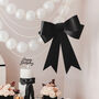 Elegant Black Decorative Card Bow For Home Décor, thumbnail 3 of 5