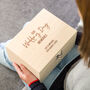 Personalised Our Wedding Day Memories Keepsake Box Gift, thumbnail 4 of 6