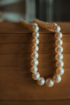 'Ligaya' Happiness Graduated Pearl Necklace, 6 of 12