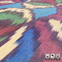 Multicoloured Traditional Hand Woven Ikat Cushion Cover, thumbnail 5 of 7