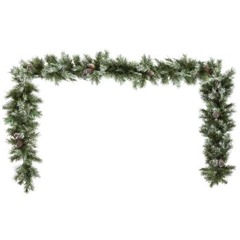 Christmas Foliage Mantlepiece Garland, 2 of 2