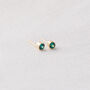14k Gold Fill Birthstone Stud Earrings, thumbnail 3 of 6