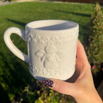 Christmas Angel Ceramic Mug, 4 of 4