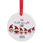 Personalised Family Gonk Christmas Bauble, thumbnail 5 of 5