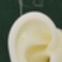 Sterling Silver 4cm Minimalist Ball Ear Threader, thumbnail 3 of 9