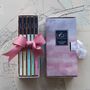Chocolate Library Gift Box With A Pink Cloud Design, thumbnail 3 of 12