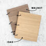 Personalised Wooden Recipe Book For Bakers, thumbnail 2 of 6