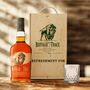 Personalised Buffalo Trace Straight Bourbon Whisky Gift Set In Wooden Box With Glass 70cl, thumbnail 1 of 7