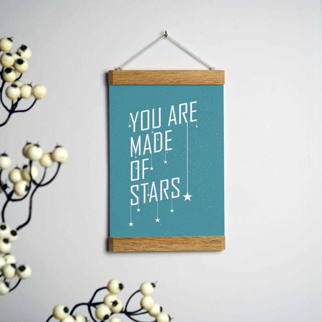 You Are Made Of Stars Greetings Card By Tea One Sugar ...