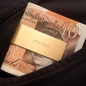 Personalised Money Clip, 2 of 9